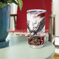Poland Personalized Grunge Eagle Tumbler Cup Polska Walczaca