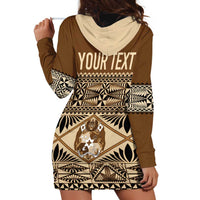 Personalised Tonga Independence Day Hoodie Dress Ngatu Tapa Style LT7