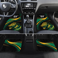 Afro-Jamaica Heritage Custom Car Mats Roaring Lion