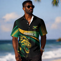 Afro-Jamaica Heritage Custom Hawaiian Shirt Roaring Lion LT7