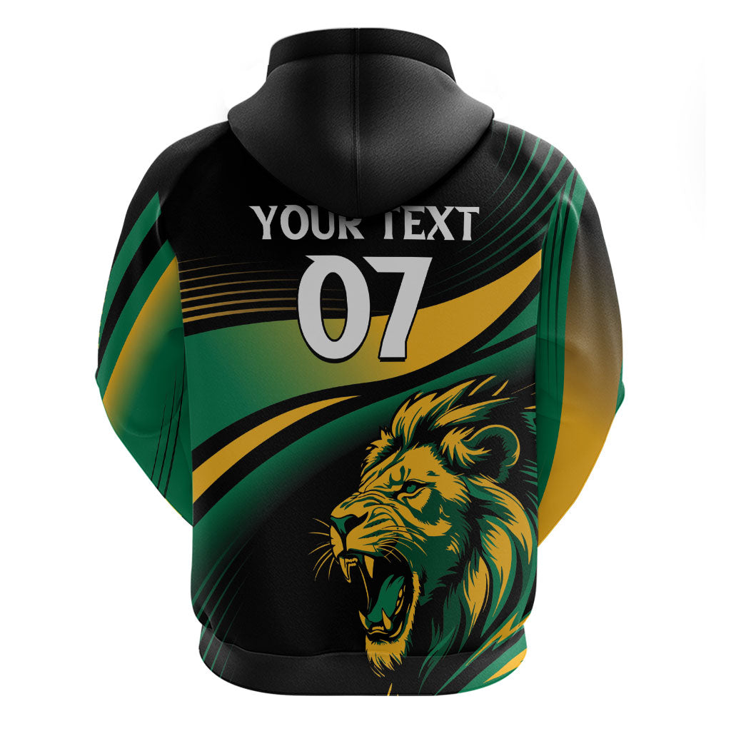 Afro-Jamaica Heritage Custom Hoodie Roaring Lion