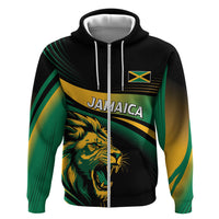 Afro-Jamaica Heritage Custom Hoodie Roaring Lion