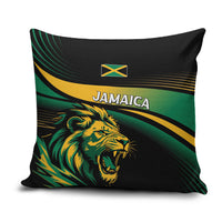 Afro-Jamaica Heritage Pillow Cover Roaring Lion