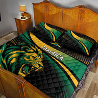 Afro-Jamaica Heritage Quilt Bed Set Roaring Lion