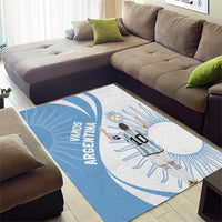 Argentina La Albiceleste Area Rug Vamos Argentina LT7 - Wonder Print Shop