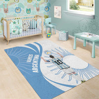 Argentina La Albiceleste Area Rug Vamos Argentina LT7 - Wonder Print Shop