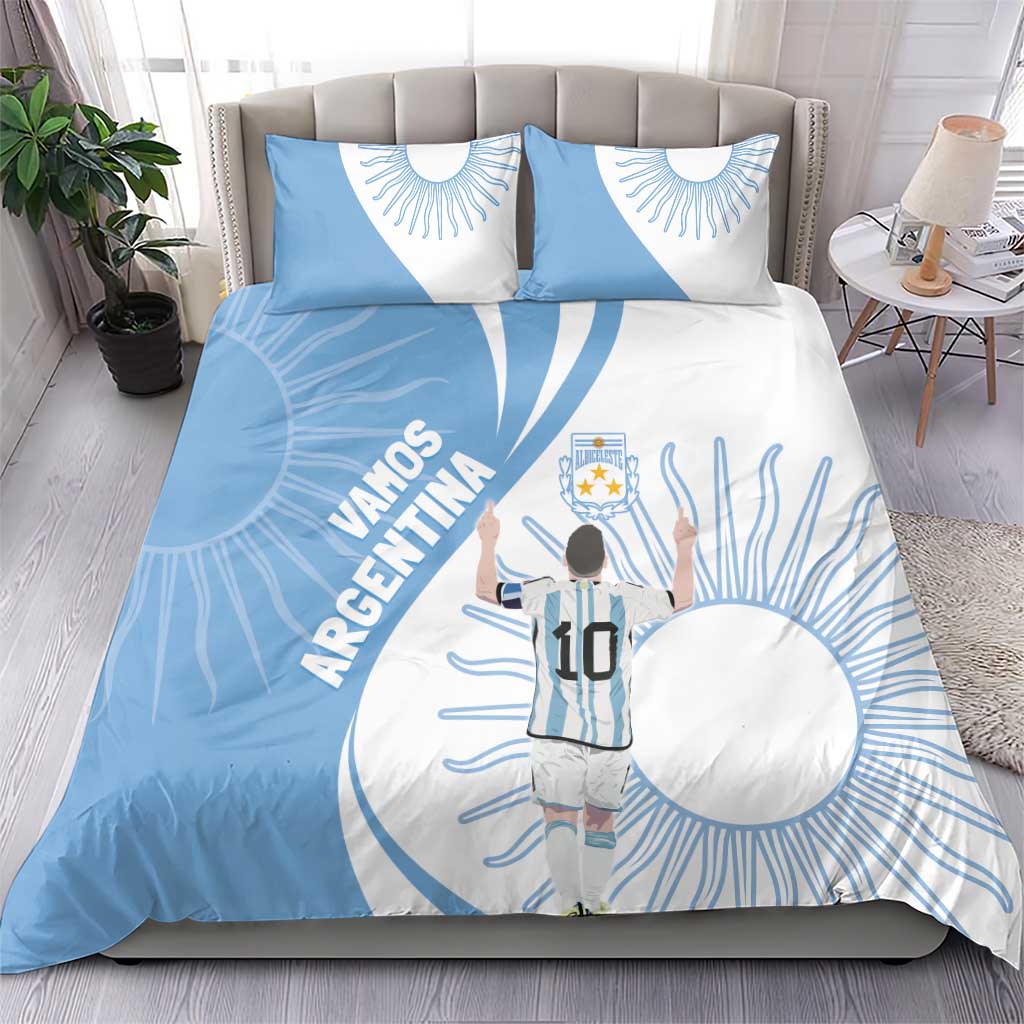 Argentina La Albiceleste Bedding Set Vamos Argentina LT7 - Wonder Print Shop