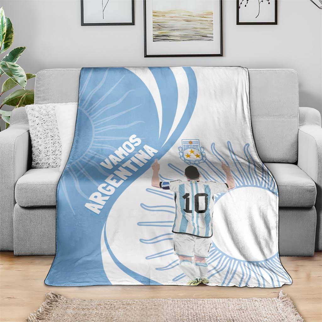 Argentina La Albiceleste Blanket Vamos Argentina
