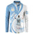 Argentina La Albiceleste Custom Button Sweatshirt Vamos Argentina LT7 - Wonder Print Shop