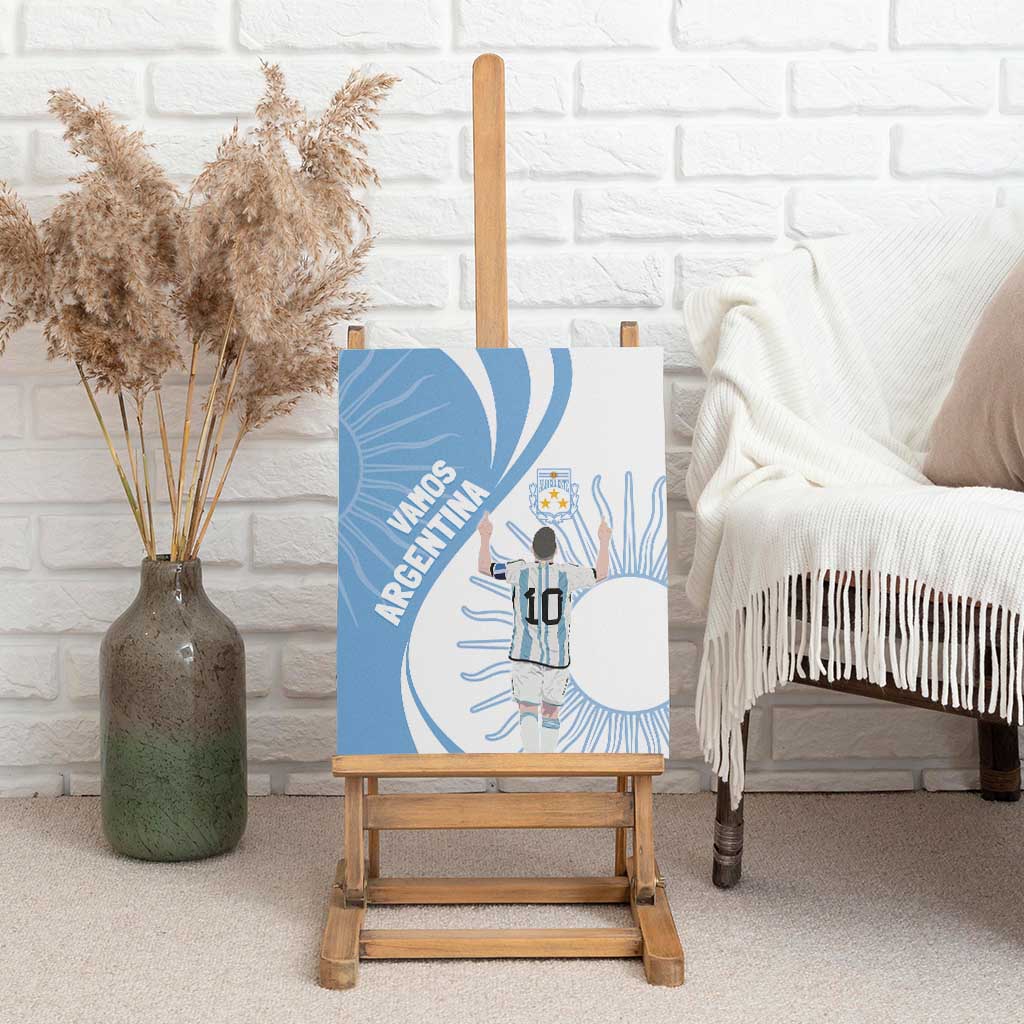 Argentina La Albiceleste Canvas Wall Art Vamos Argentina LT7 - Wonder Print Shop