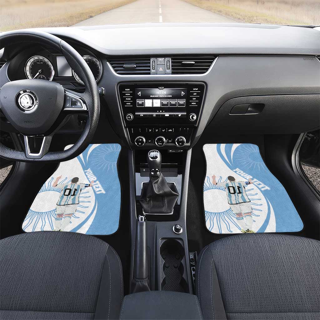 Argentina La Albiceleste Car Mats Vamos Argentina LT7 - Wonder Print Shop