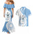 Argentina La Albiceleste Custom Couples Matching Mermaid Dress and Hawaiian Shirt Vamos Argentina LT7 - Wonder Print Shop