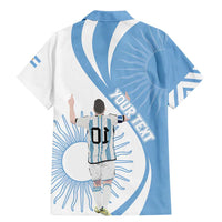 Argentina La Albiceleste Custom Family Matching Mermaid Dress and Hawaiian Shirt Vamos Argentina LT7 - Wonder Print Shop