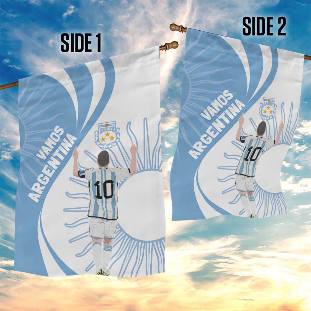 Argentina La Albiceleste Garden Flag Vamos Argentina - Wonder Print Shop