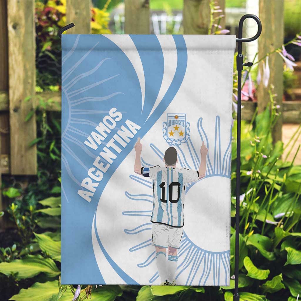 Argentina La Albiceleste Garden Flag Vamos Argentina - Wonder Print Shop