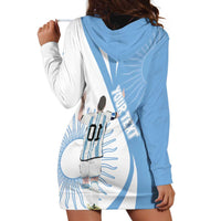 Argentina La Albiceleste Custom Hoodie Dress Vamos Argentina - Wonder Print Shop