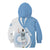 Argentina La Albiceleste Custom Kid Hoodie Vamos Argentina - Wonder Print Shop