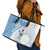 Argentina La Albiceleste Leather Tote Bag Vamos Argentina - Wonder Print Shop