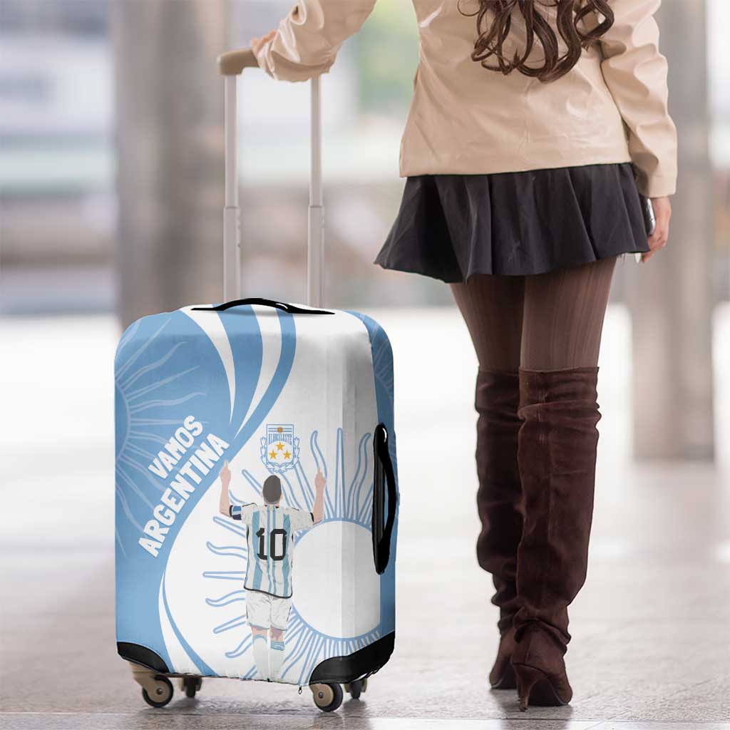 Argentina La Albiceleste Luggage Cover Vamos Argentina - Wonder Print Shop