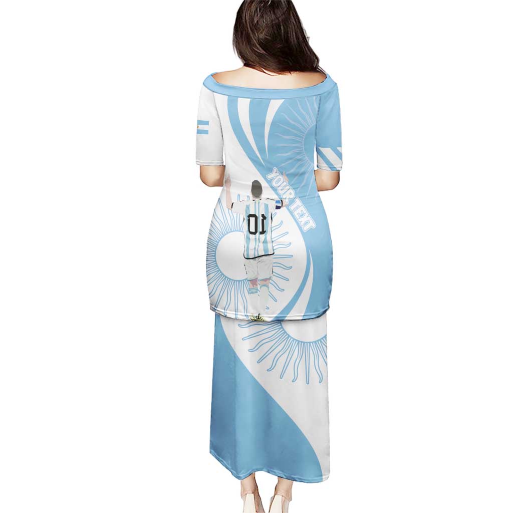 Argentina La Albiceleste Custom Puletasi Vamos Argentina - Wonder Print Shop