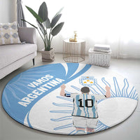 Argentina La Albiceleste Round Carpet Vamos Argentina