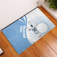 Argentina La Albiceleste Rubber Doormat Vamos Argentina - Wonder Print Shop