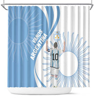 Argentina La Albiceleste Shower Curtain Vamos Argentina