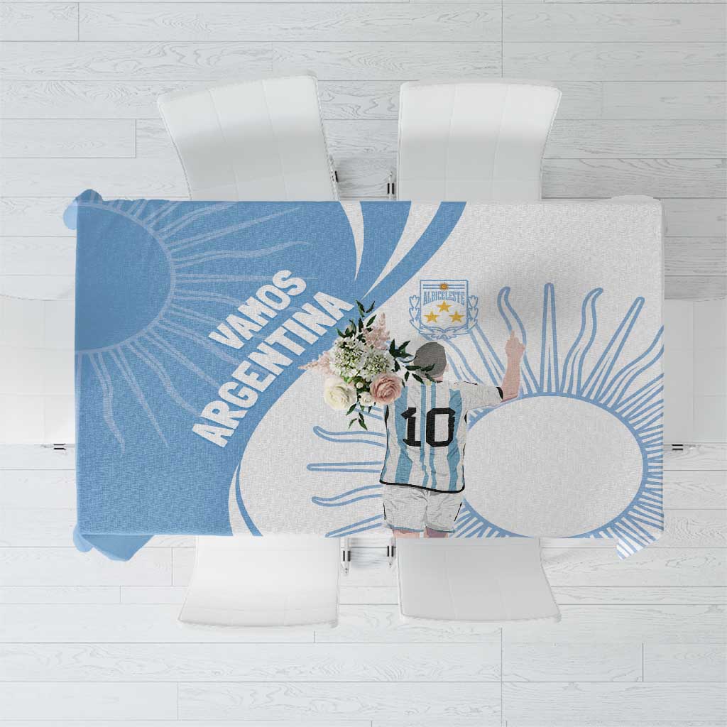 Argentina La Albiceleste Tablecloth Vamos Argentina - Wonder Print Shop