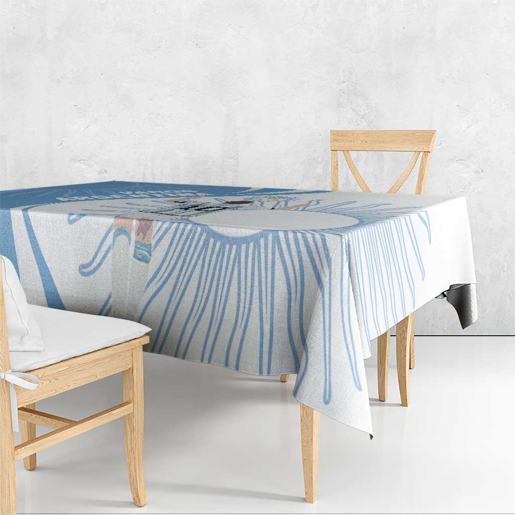 Argentina La Albiceleste Tablecloth Vamos Argentina - Wonder Print Shop