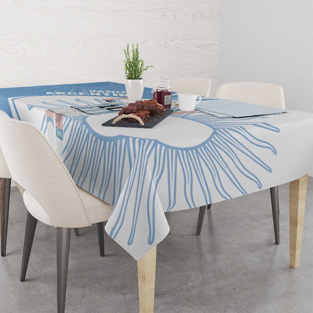Argentina La Albiceleste Tablecloth Vamos Argentina - Wonder Print Shop