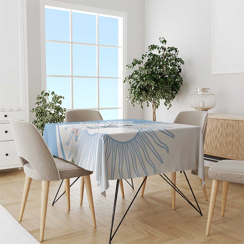Argentina La Albiceleste Tablecloth Vamos Argentina - Wonder Print Shop