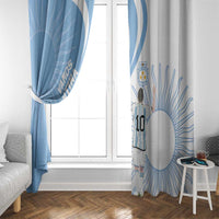 Argentina La Albiceleste Window Curtain Vamos Argentina - Wonder Print Shop
