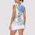 Argentina La Albiceleste Custom Women Sleeveless Polo Shirt Vamos Argentina - Wonder Print Shop