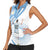Argentina La Albiceleste Custom Women Sleeveless Polo Shirt Vamos Argentina - Wonder Print Shop