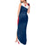 Personalised France Rugby Tank Maxi Dress World Cup Les Blues Curves Style - Wonder Print Shop