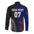 Personalised New Zealand Vs Samoa Rugby Long Sleeve Button Shirt Go Champions - Wonder Print Shop