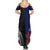 Personalised New Zealand Vs Samoa Rugby Summer Maxi Dress Go Champions - Wonder Print Shop