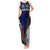 Personalised New Zealand Vs Samoa Rugby Tank Maxi Dress Go Champions - Wonder Print Shop