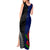 Personalised New Zealand Vs Samoa Rugby Tank Maxi Dress Go Champions - Wonder Print Shop