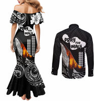 hawaii-humpback-whale-couples-matching-mermaid-dress-and-long-sleeve-button-shirts-be-strong-pray-for-maui