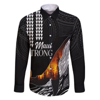 Hawaii Humpback Whale Family Matching Puletasi Dress and Hawaiian Shirt Be Strong - Pray For Maui - Wonder Print Shop