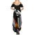 Hawaii Humpback Whale Summer Maxi Dress Be Strong - Pray For Maui - Wonder Print Shop