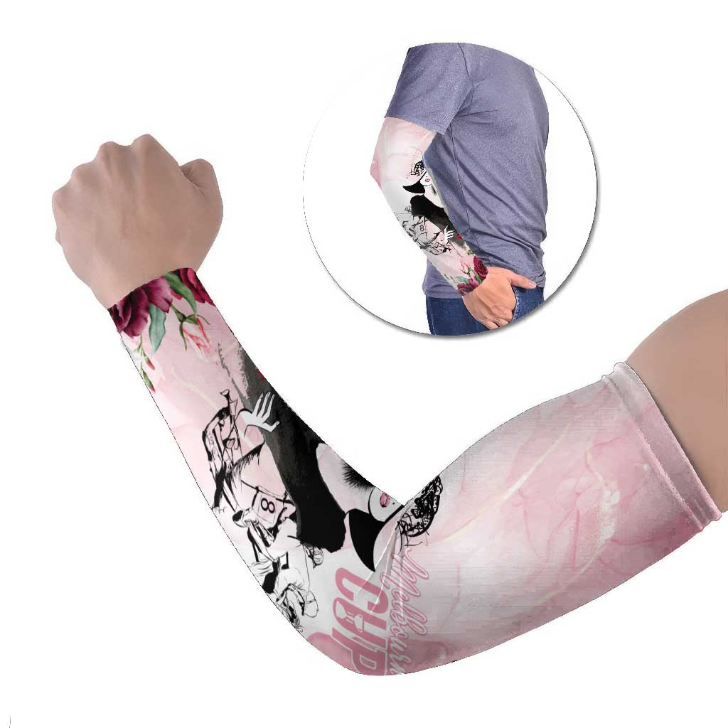 Melbourne Horse Racing Cup Pink Out Derby Arm Sleeves - Wonder Print Shop