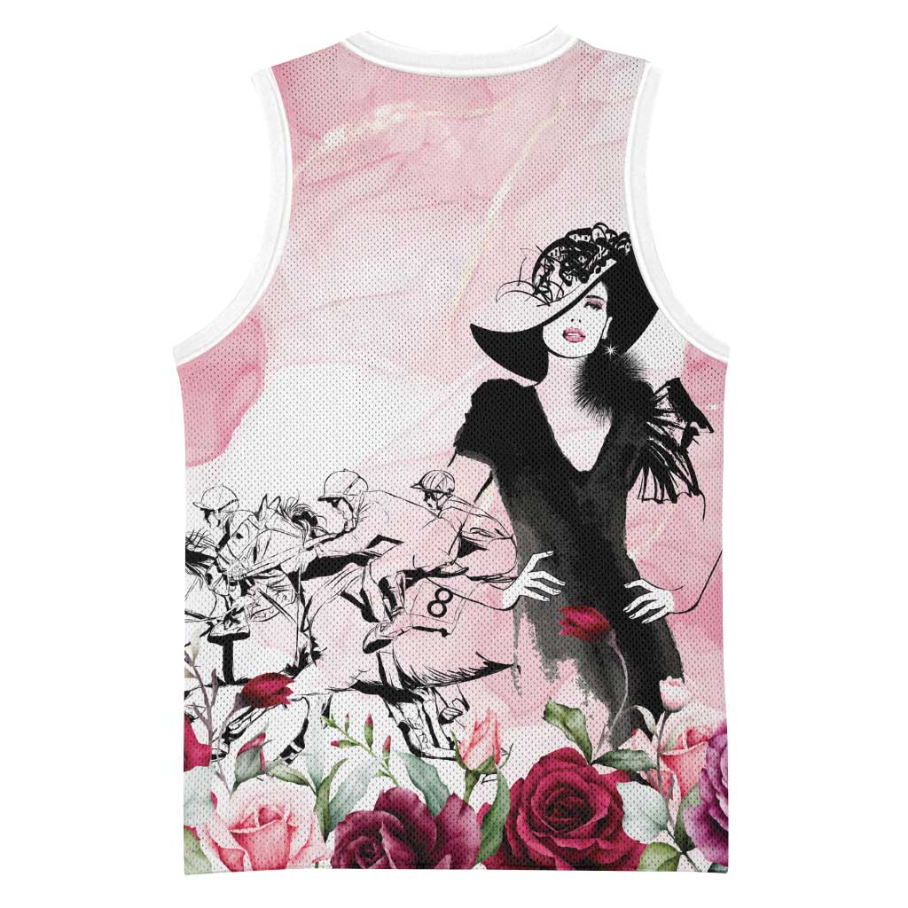 Melbourne Horse Racing Cup Pink Out Derby Basketball Jersey - Wonder Print Shop