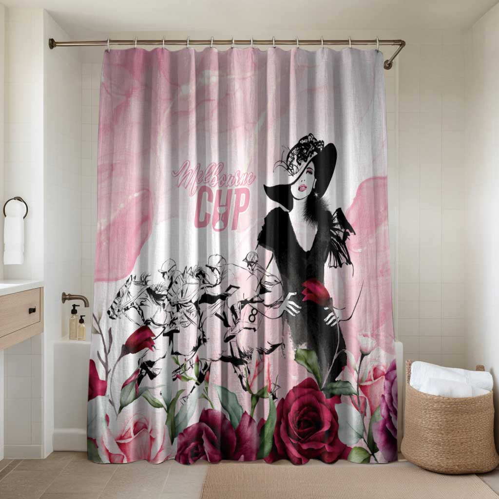Melbourne Horse Racing Cup Pink Out Derby Bathroom Set - Wonder Print Shop