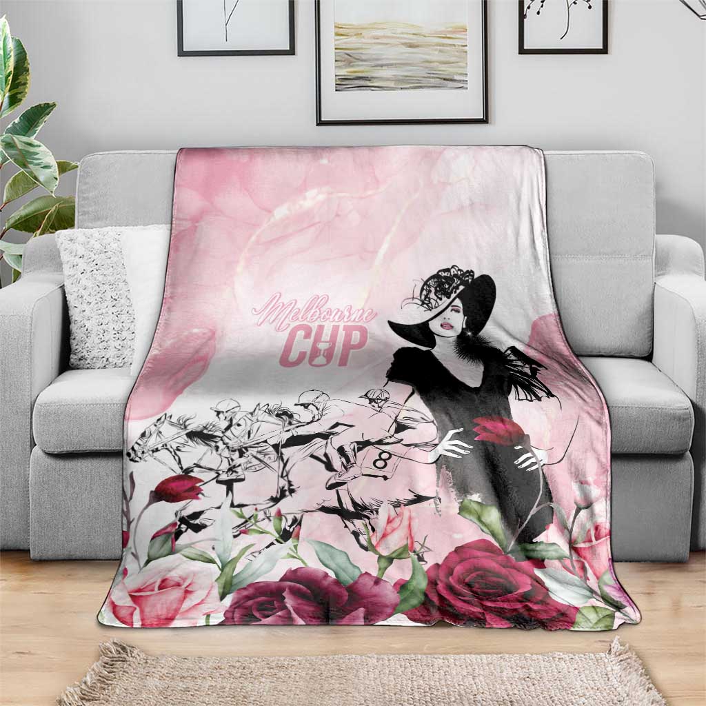 Melbourne Horse Racing Cup Pink Out Derby Blanket - Wonder Print Shop