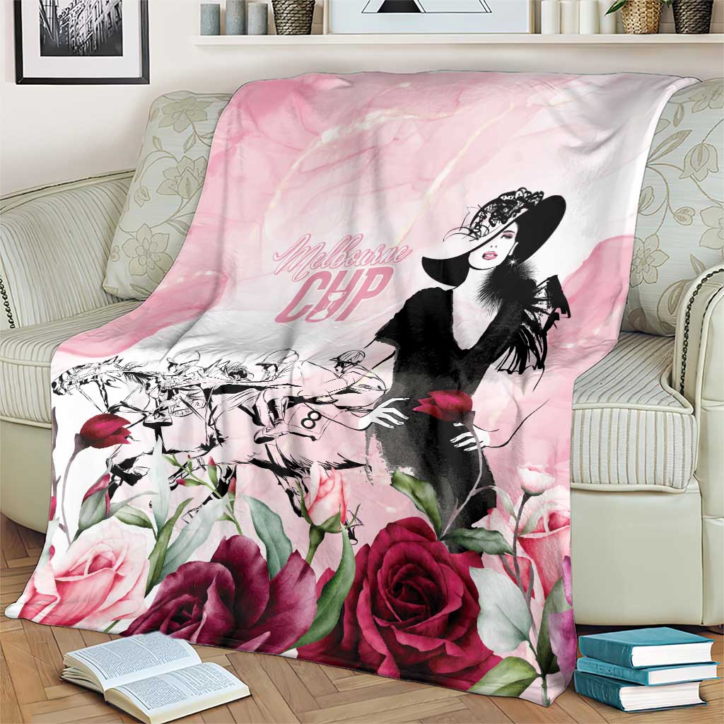 Melbourne Horse Racing Cup Pink Out Derby Blanket - Wonder Print Shop