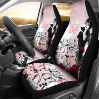 Melbourne Horse Racing Cup Pink Out Derby Car Seat Cover - Wonder Print Shop
