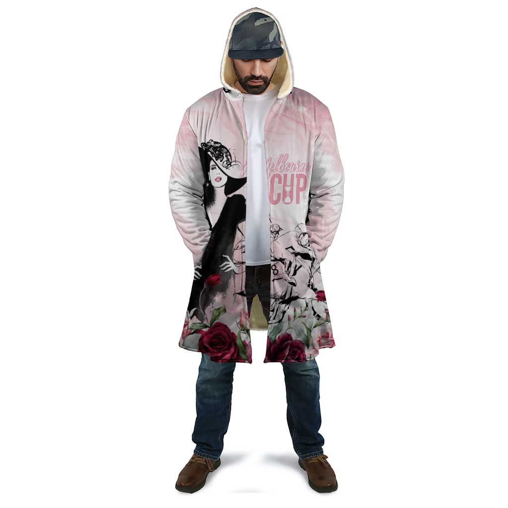 Melbourne Horse Racing Cup Pink Out Derby Cloak - Wonder Print Shop