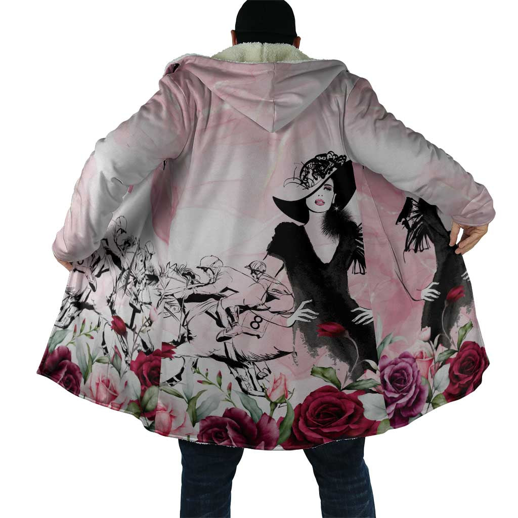Melbourne Horse Racing Cup Pink Out Derby Cloak - Wonder Print Shop
